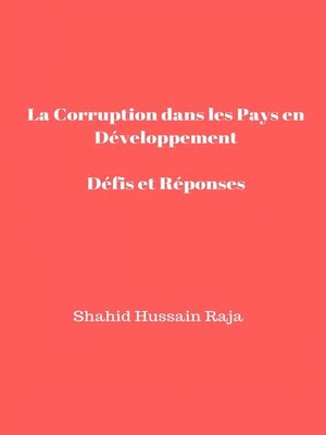 cover image of La Corruption dans Les Pays en Développement   Défis et Réponses